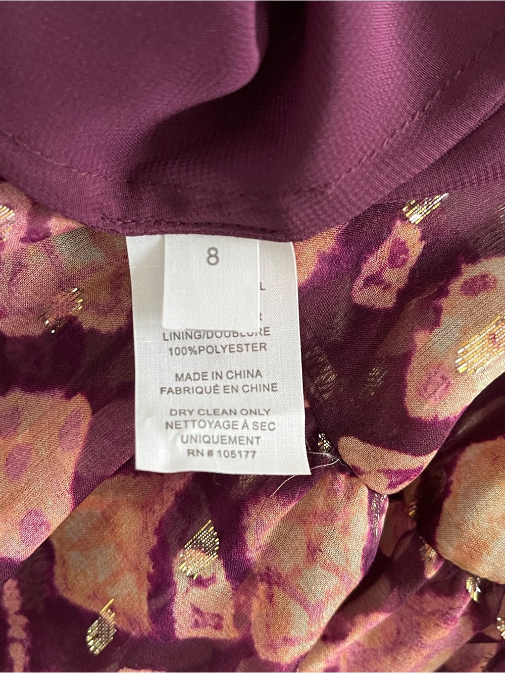Ulla Johnson Maxi Floral Tiered Ruffle-Sleeve Dress in Plum and Blush - Picture 5 of 8